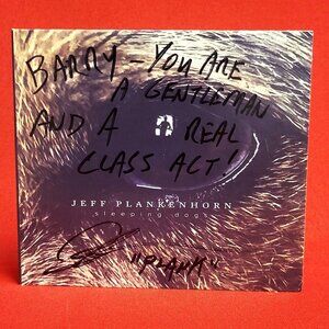 Jeff Plankenhorn Sleeping Dogs CD 2018 Signed